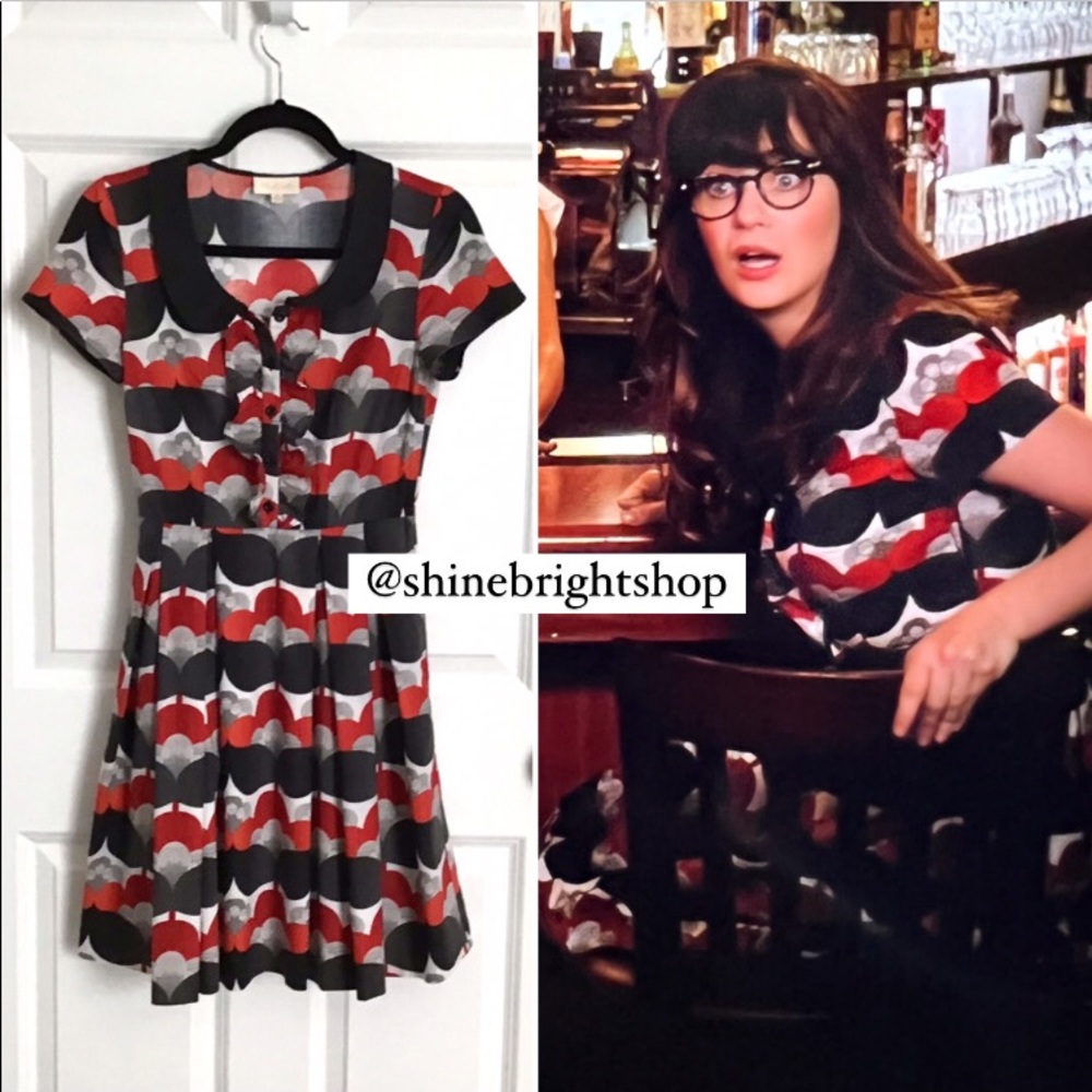 ASO Zooey Deschanel as Jess Day in New Girl Dress